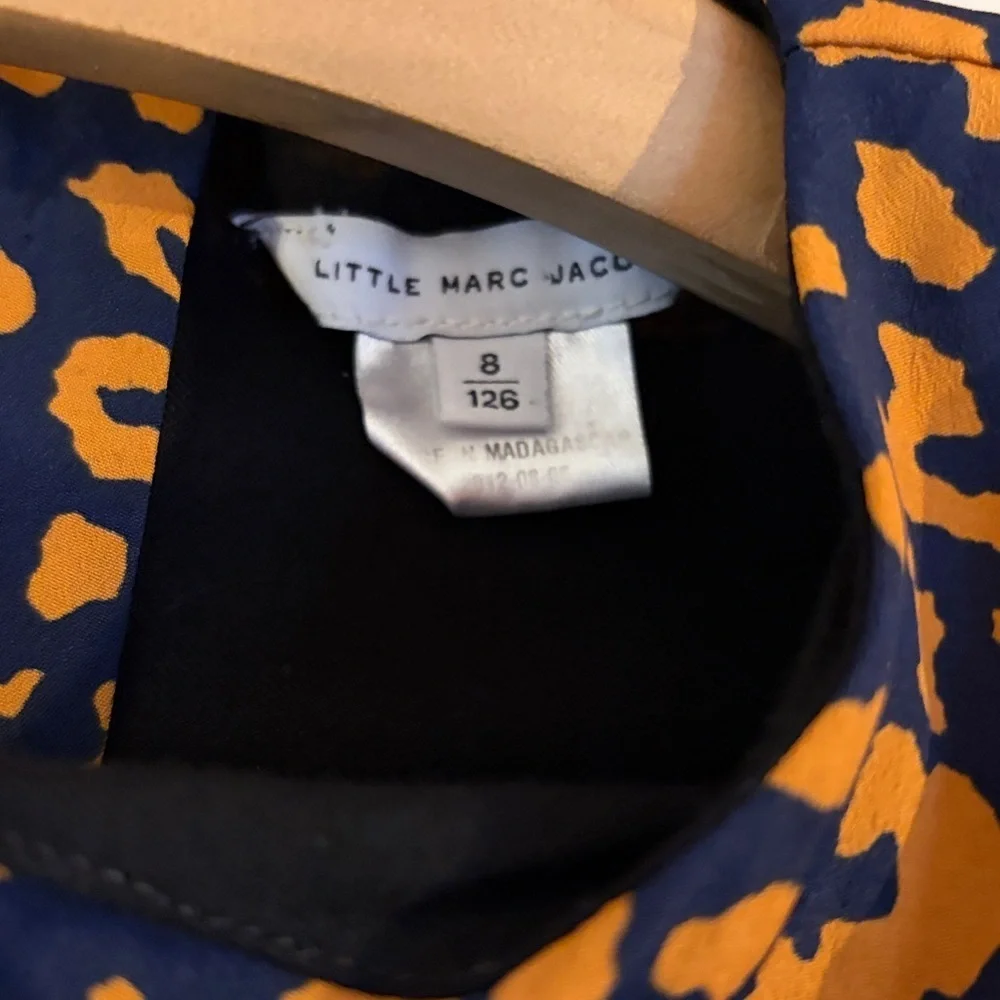Little Marc Jacobs Girls Dress Size 8 cheetah